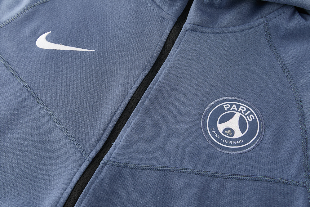 2627 Paris Saint-Germain (grey)  Hooded training suit set