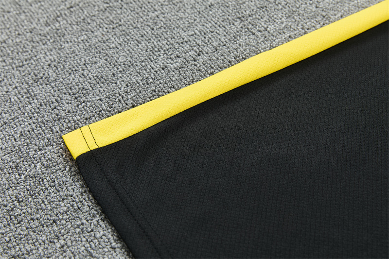 2026 Brazil (black yellow) Training clothes suit Short sleeve Fan version