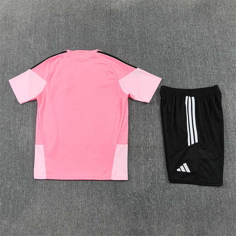 2026 Inter Miami  (pink) Training clothes suit Short sleeve Fan version