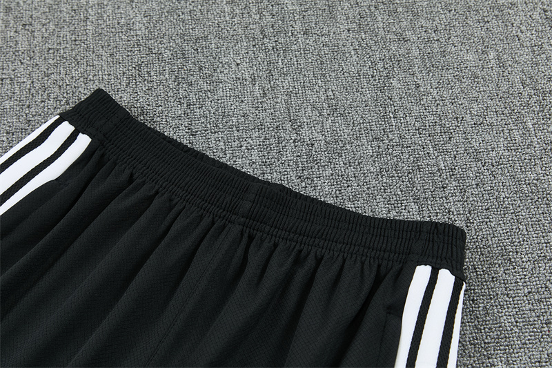 2627 Inter Miami  (black) Training clothes suit Short sleeve Fan version