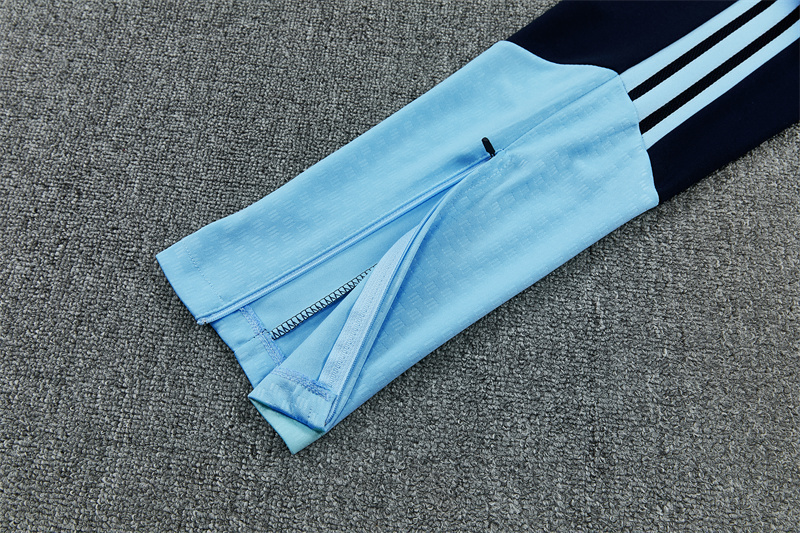 2026 Argentina (royal blue) Half zip training suit set