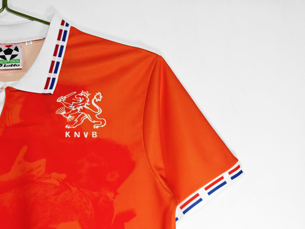 1996 Netherlands home retro Fan version