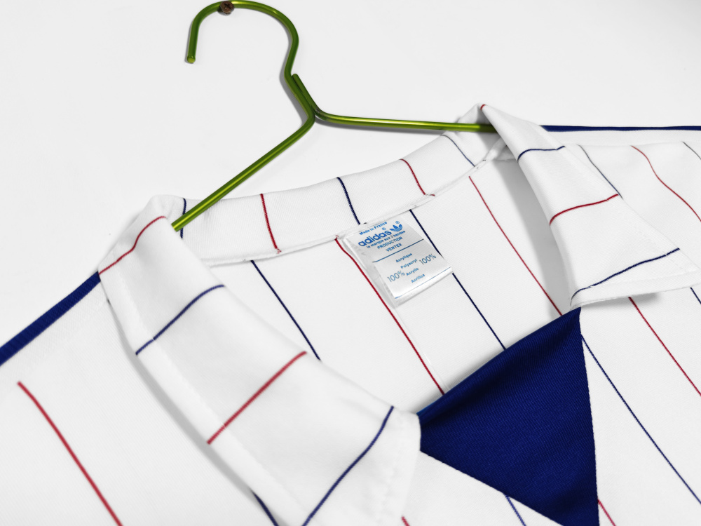 8082 France Away Long sleeve retro Fan version