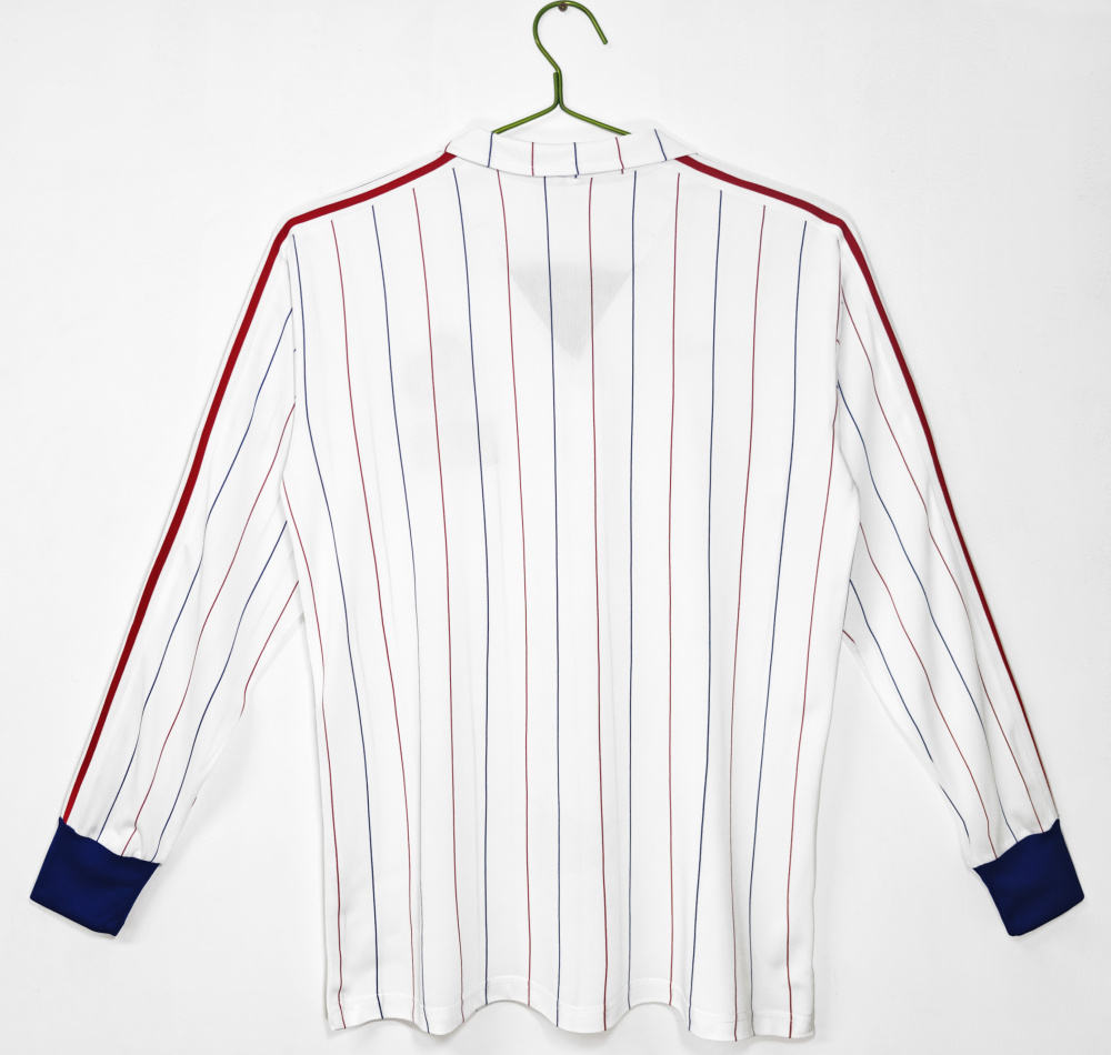 8082 France Away Long sleeve retro Fan version