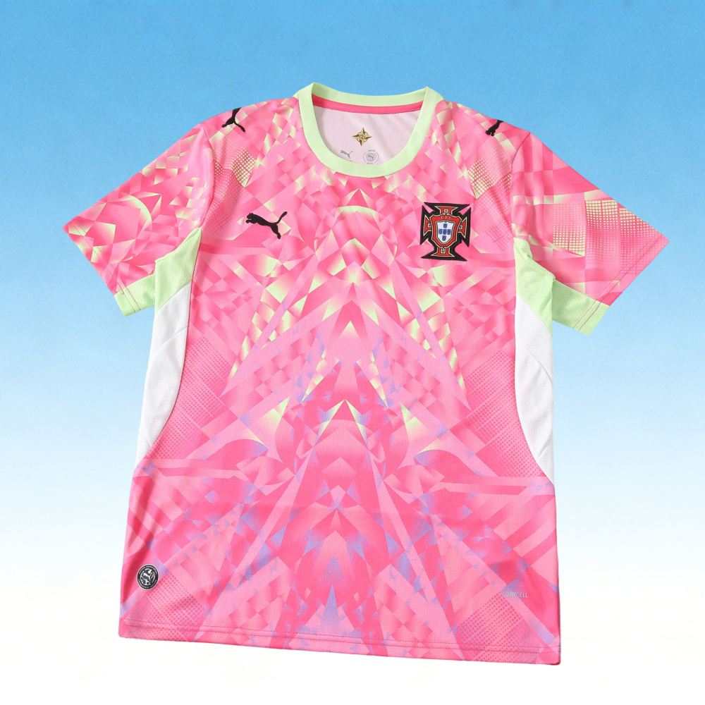 2026 Portugal pink goalkeeper Fan version