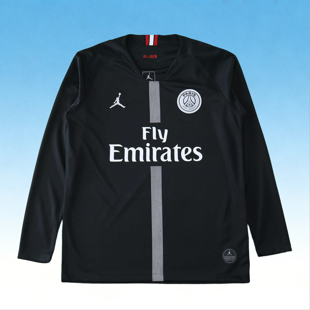 1819 Paris black Long Sleeve retro Fan version