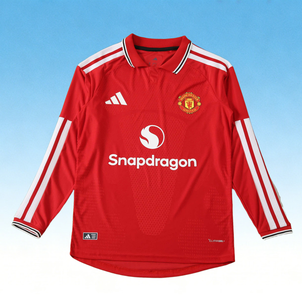 2627 Manchester United Home Long sleeve Player version