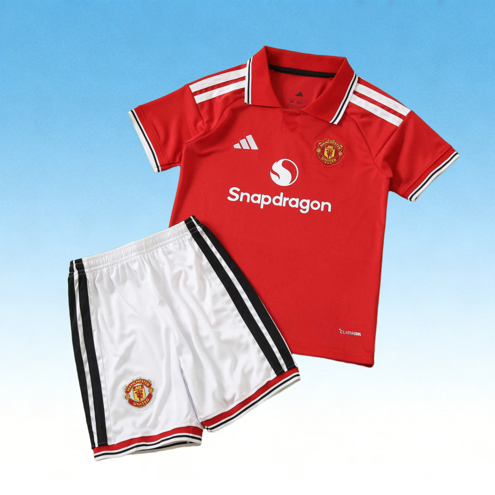 2627 Manchester United Home Kids Kit