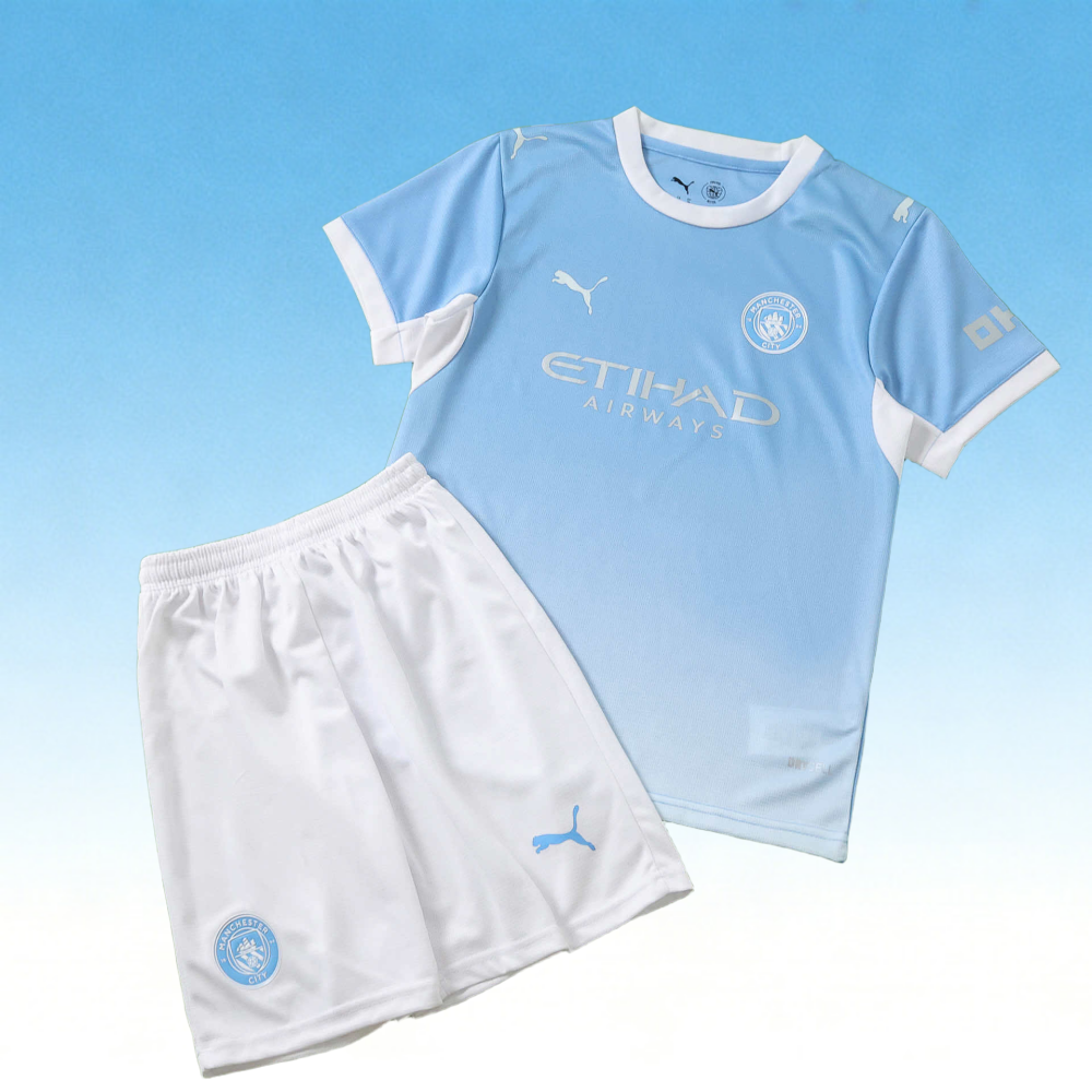 2627 Manchester City Home Kids Kit