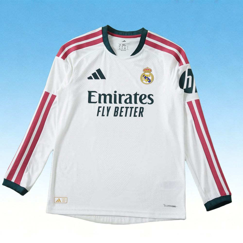 2627 Real Madrid Home  Long sleeve Player version