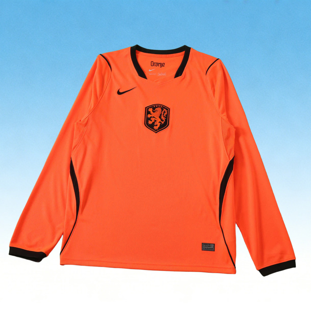 2026 Netherlands Home Long sleeves Fan version