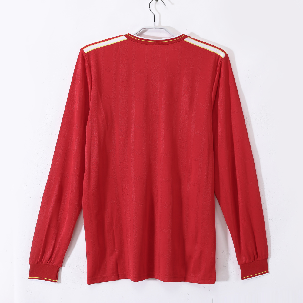 8687 Liverpool Home Long sleeve retro Fan version