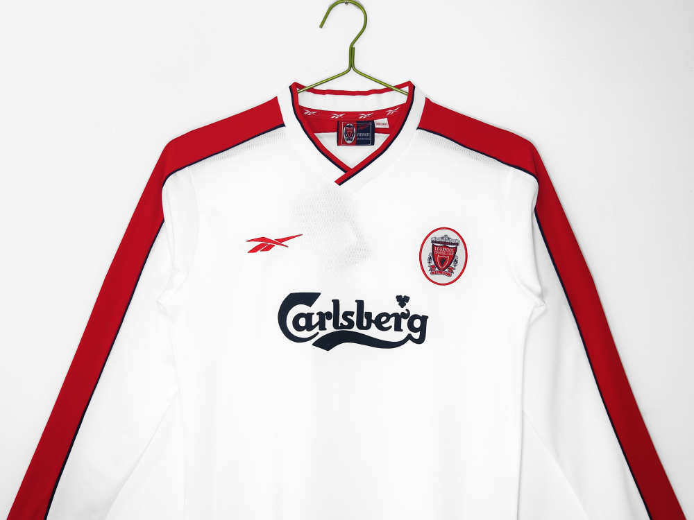 1998 Liverpool Away Long sleeve retro Fan version