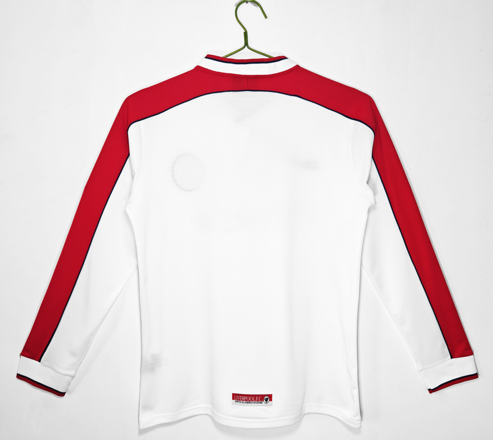 1998 Liverpool Away Long sleeve retro Fan version