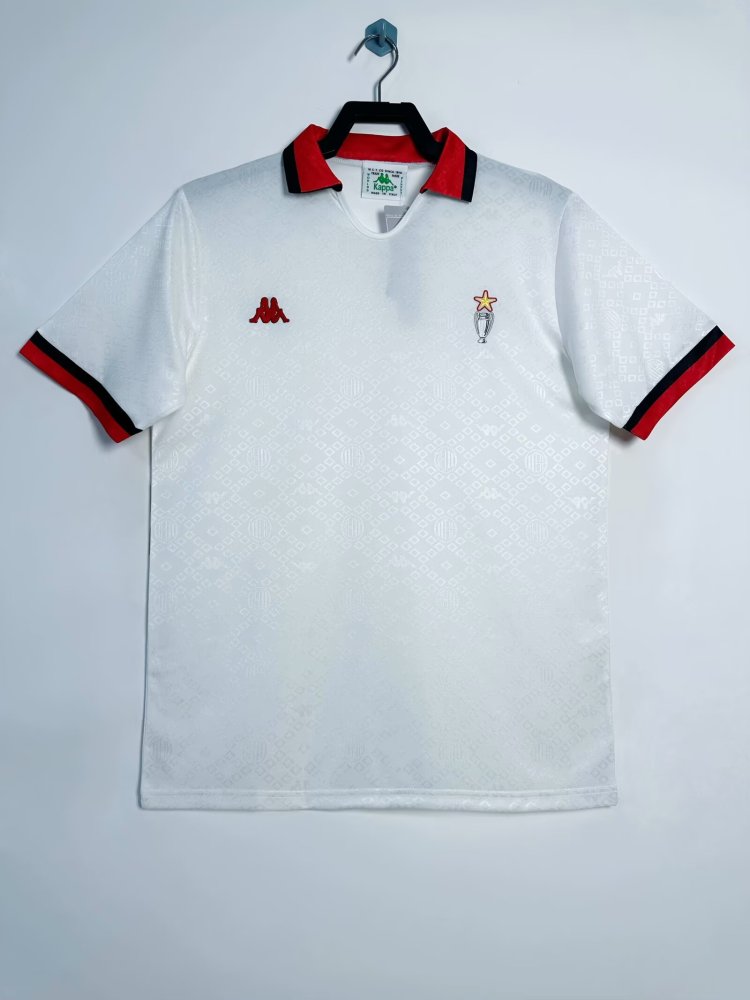 89/90 AC Milan Away retro Fan version