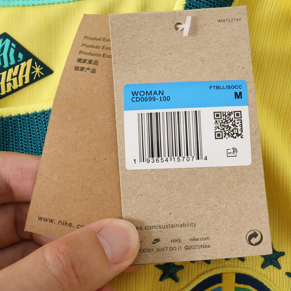 2026 Brazil Home Women  Fan version