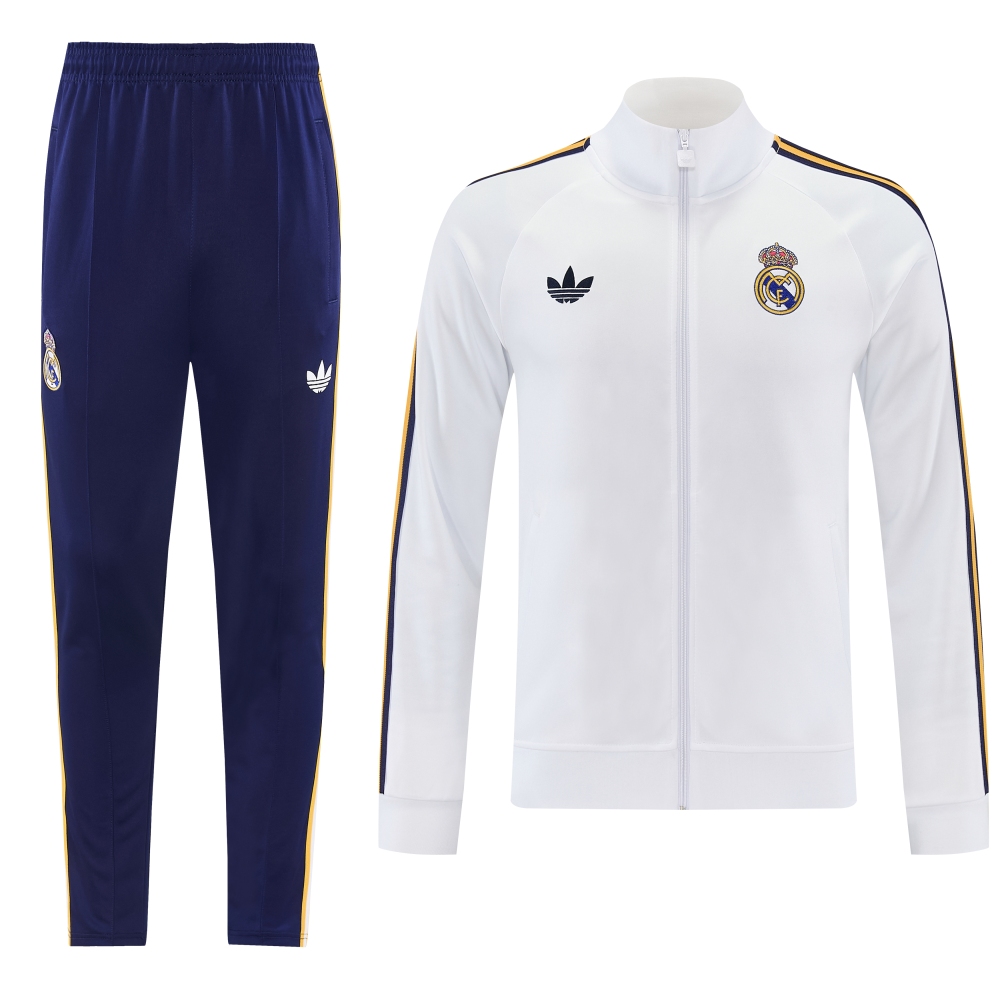 2627 Real Madrid (white) Training jacket set