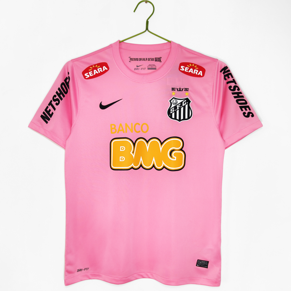 2013 Santos FC Away pink retro Fan version