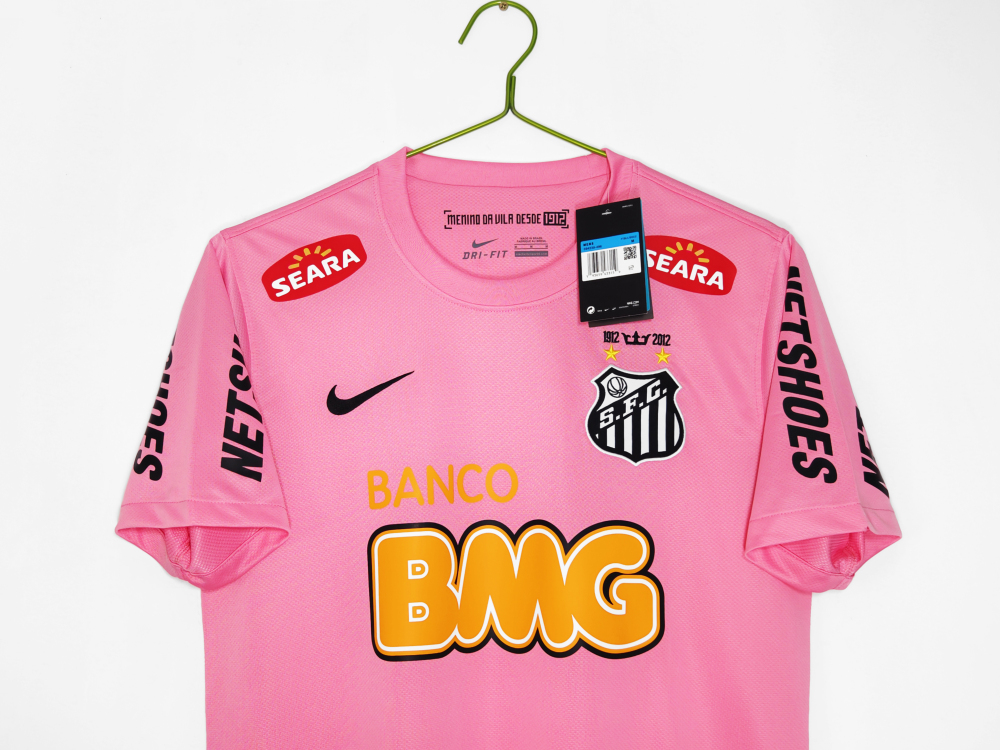 2013 Santos FC Away pink retro Fan version