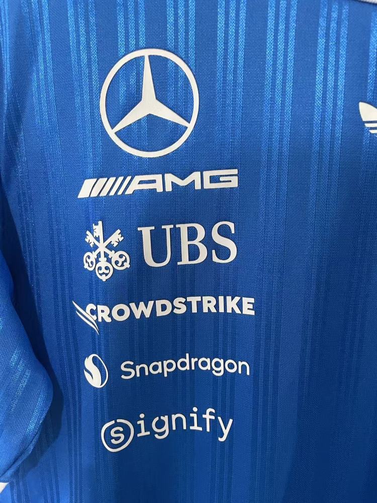 2026 F1 Mercedes-Benz （blue）racing suit