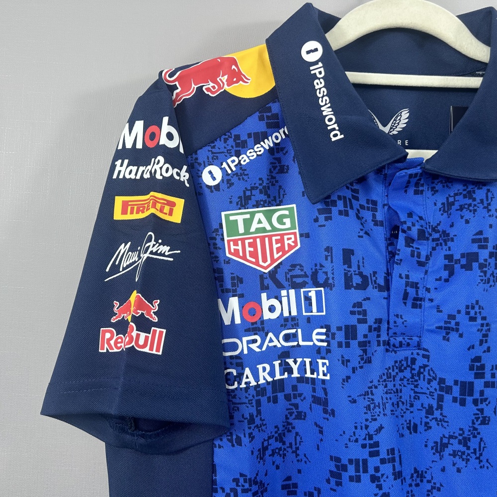 2026 F1 Red Bull Polo-Collar Racing Shirt