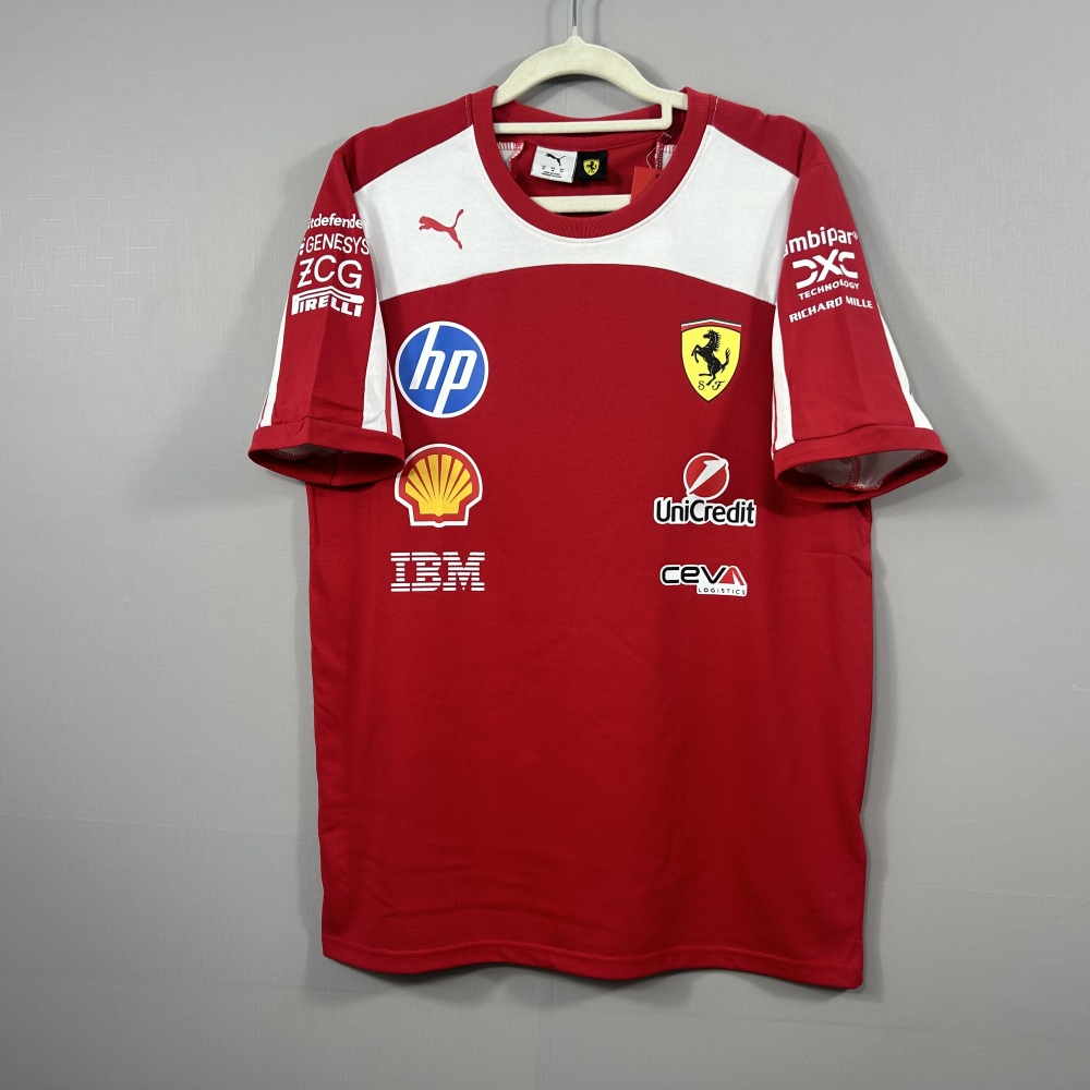 2026 F1 Ferrari Crew-Neck Racing Suit