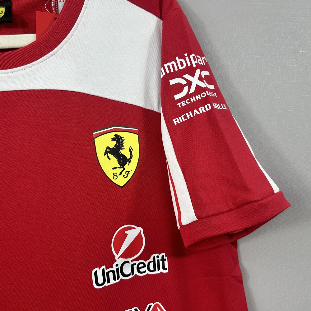 2026 F1 Ferrari Crew-Neck Racing Suit
