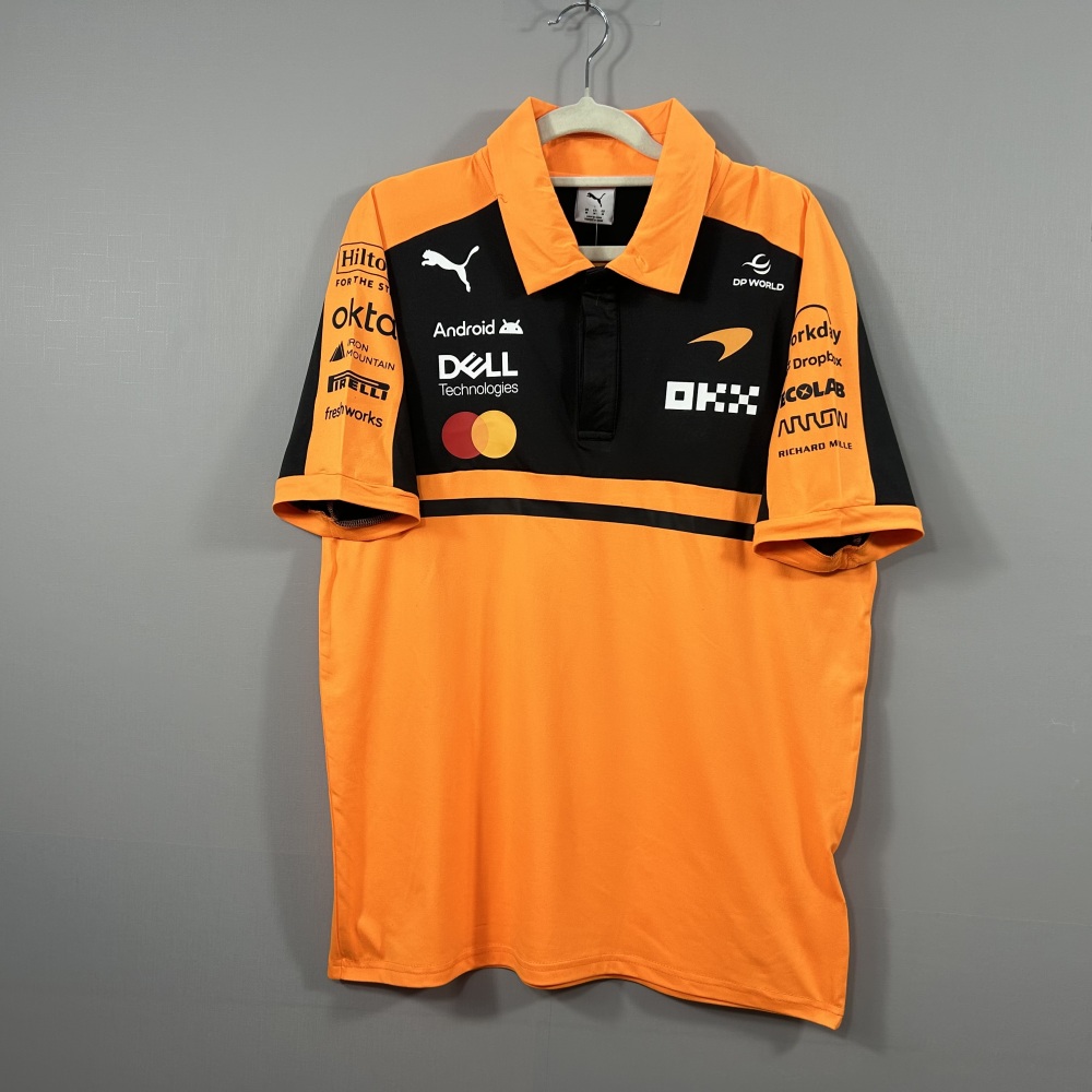 2026 F1 McLaren Polo-Collar Racing Shirt