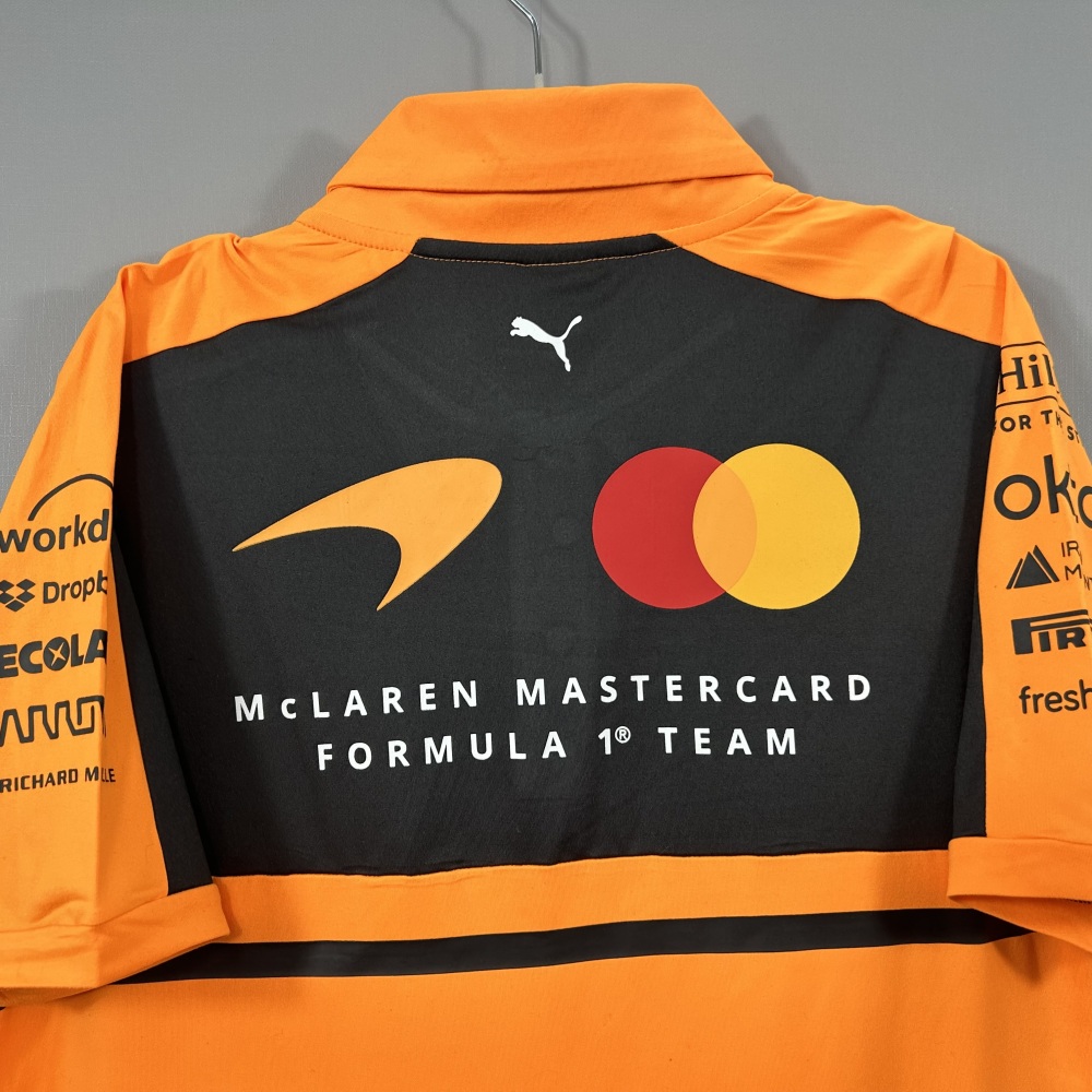 2026 F1 McLaren Polo-Collar Racing Shirt