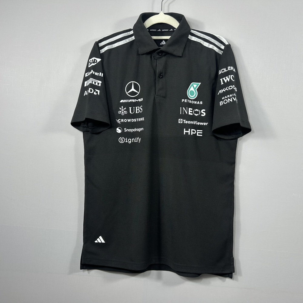 2026 F1 Mercedes-Benz Polo-Collar Racing Shirt