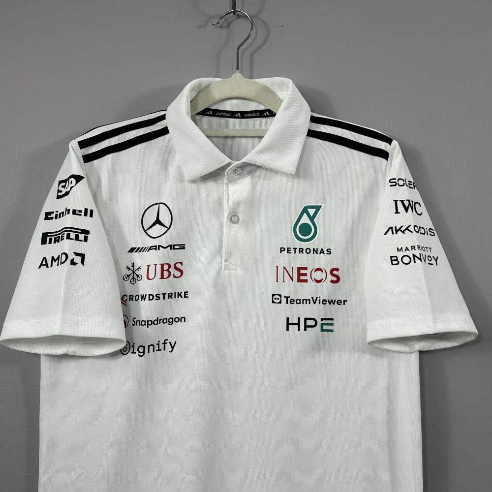2026 F1 Mercedes-Benz Polo-Collar Racing Shirt
