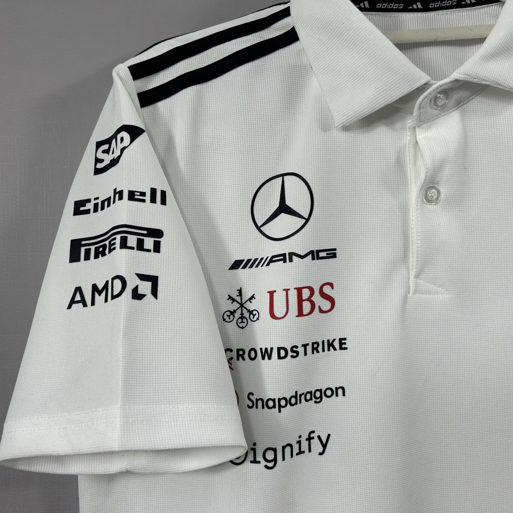 2026 F1 Mercedes-Benz Polo-Collar Racing Shirt