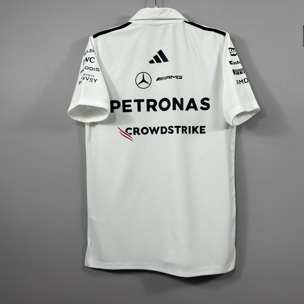 2026 F1 Mercedes-Benz Polo-Collar Racing Shirt