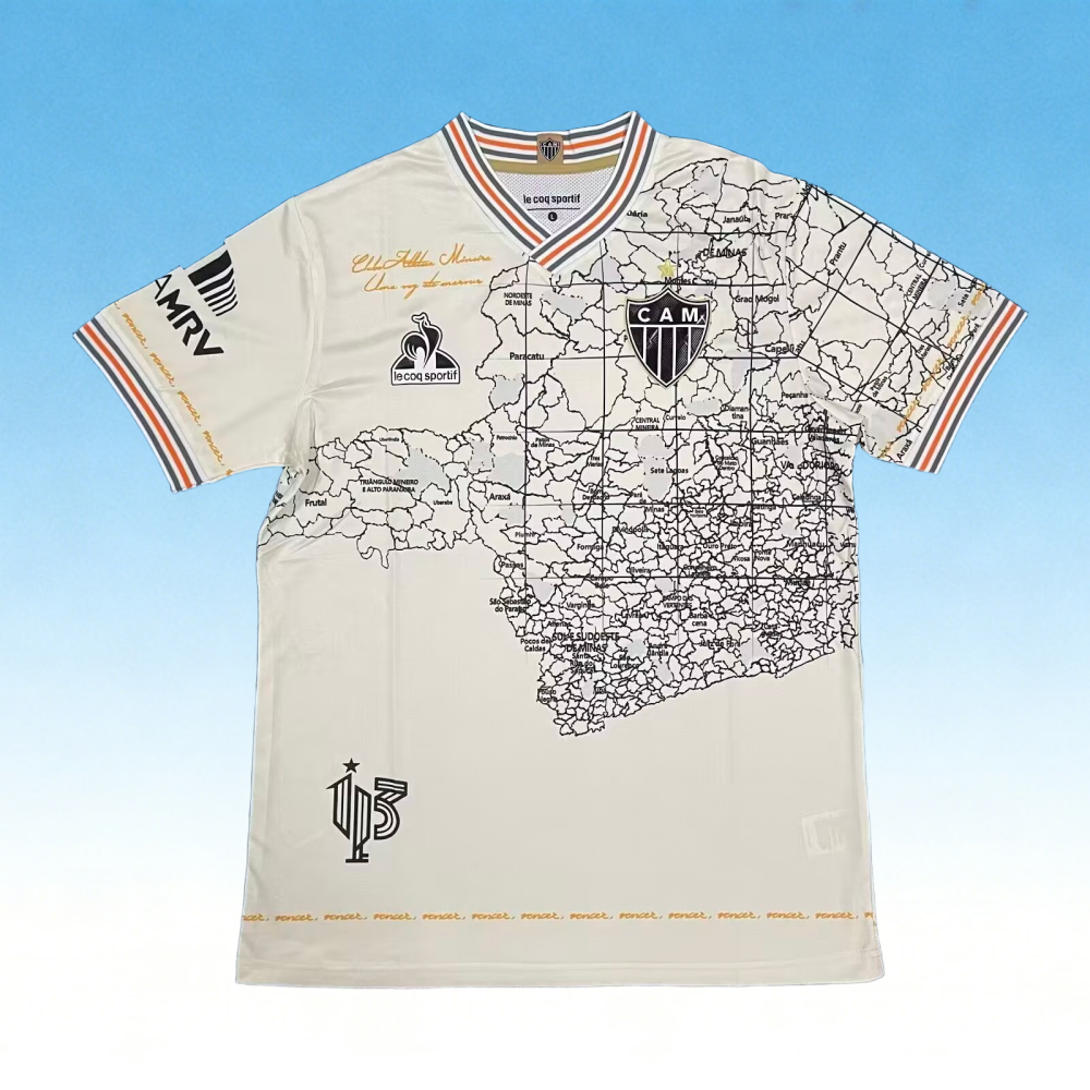 2122 Clube Atlético Mineiroretro Away retro Fan version