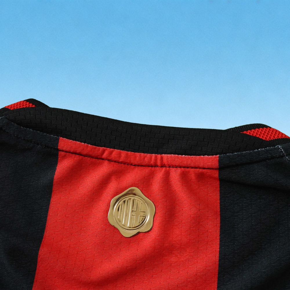 2627 AC. Milan Home Long sleeves Player version