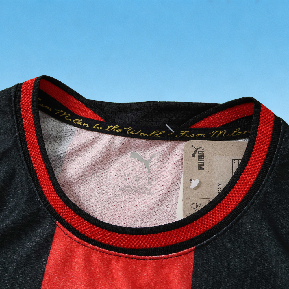 2627 AC. Milan Home Long sleeves Player version