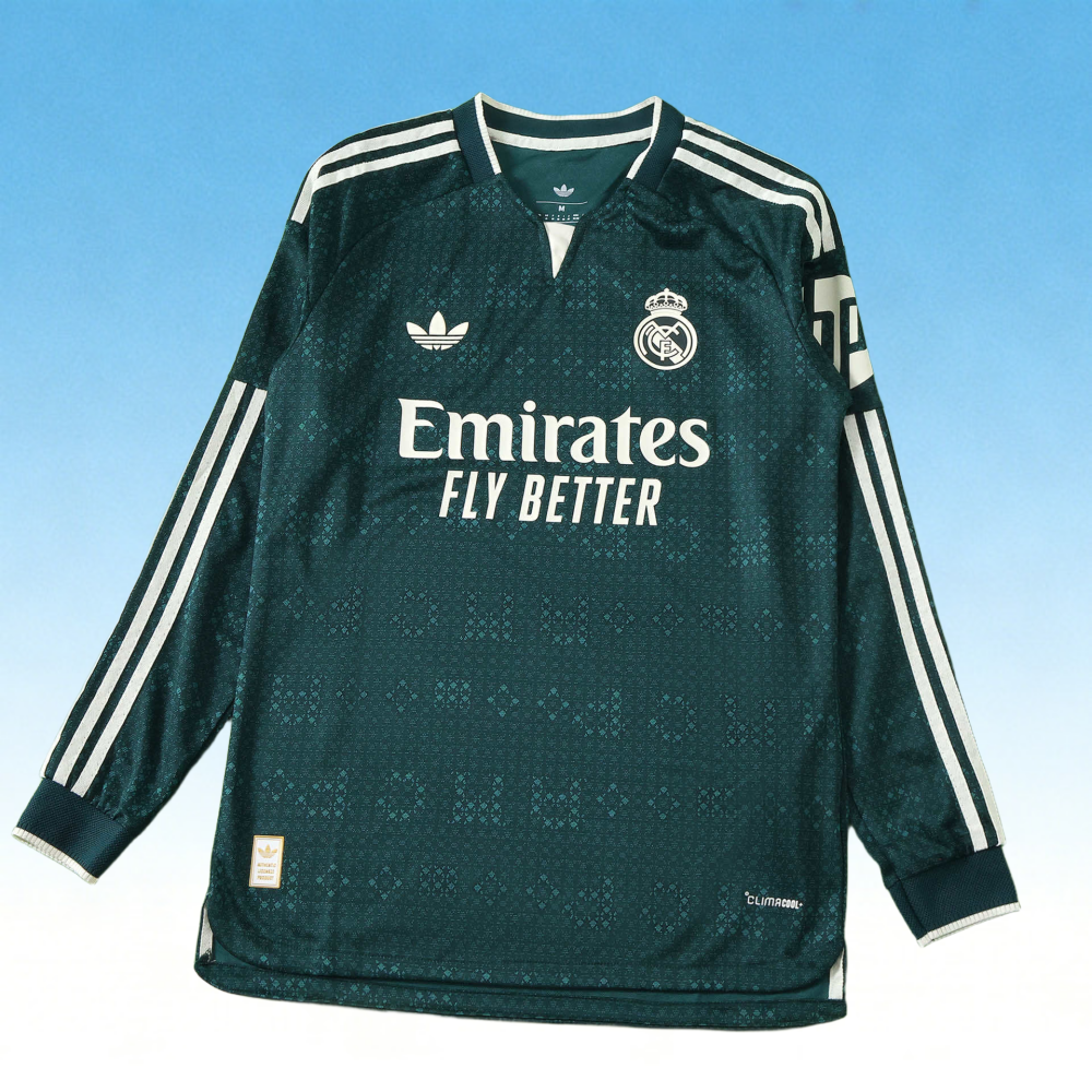 2627 Real Madrid Away Long sleeve Player version