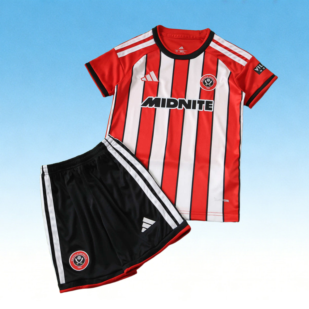 2627 Sheffield United Home Kids Kit