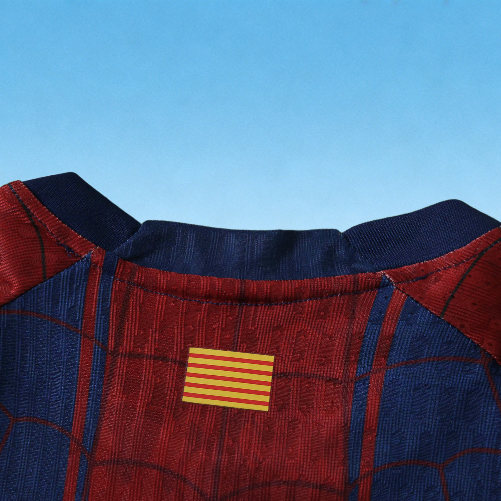 2627 Barcelona Home Spider-Man Concept version Player version