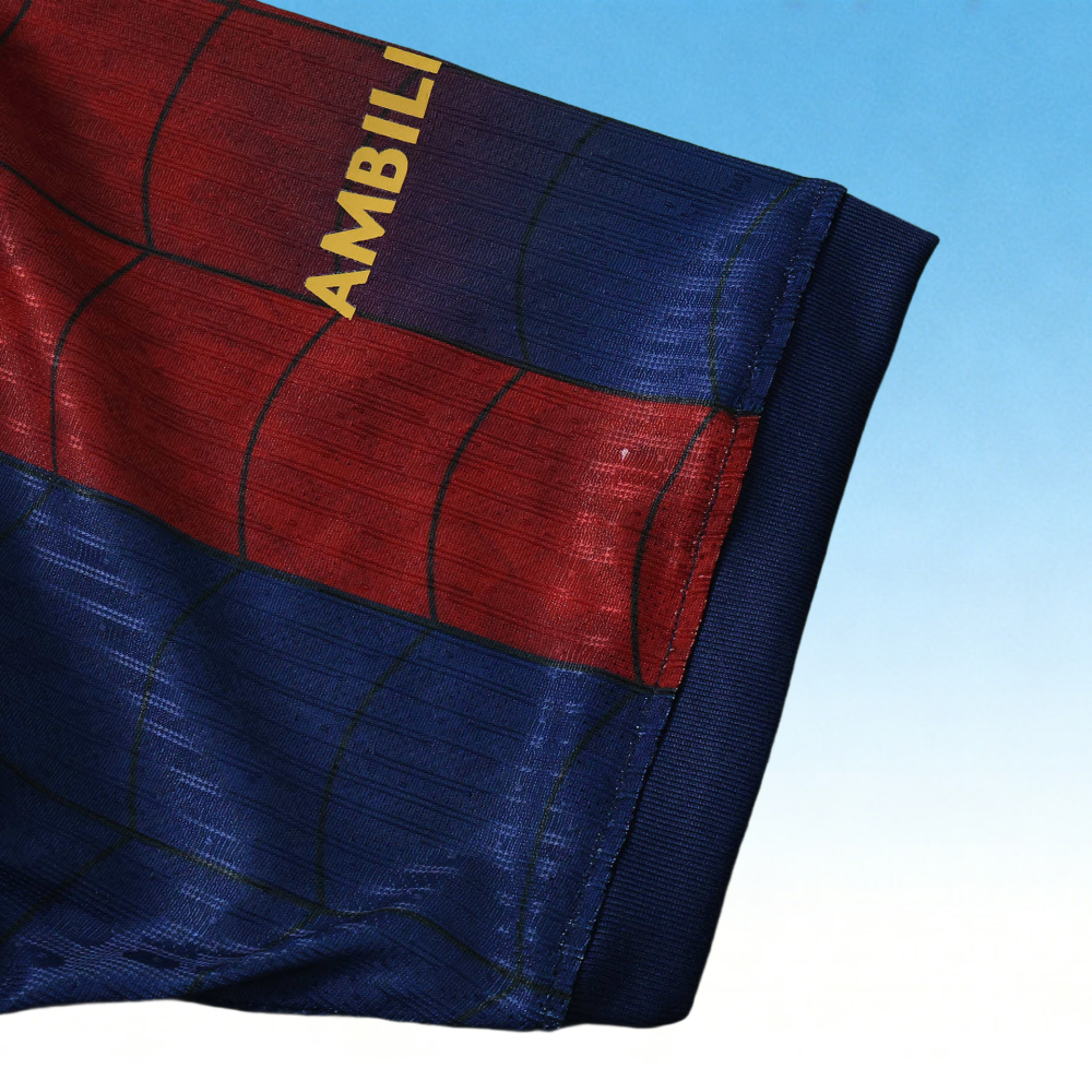 2627 Barcelona Home Spider-Man Concept version Player version