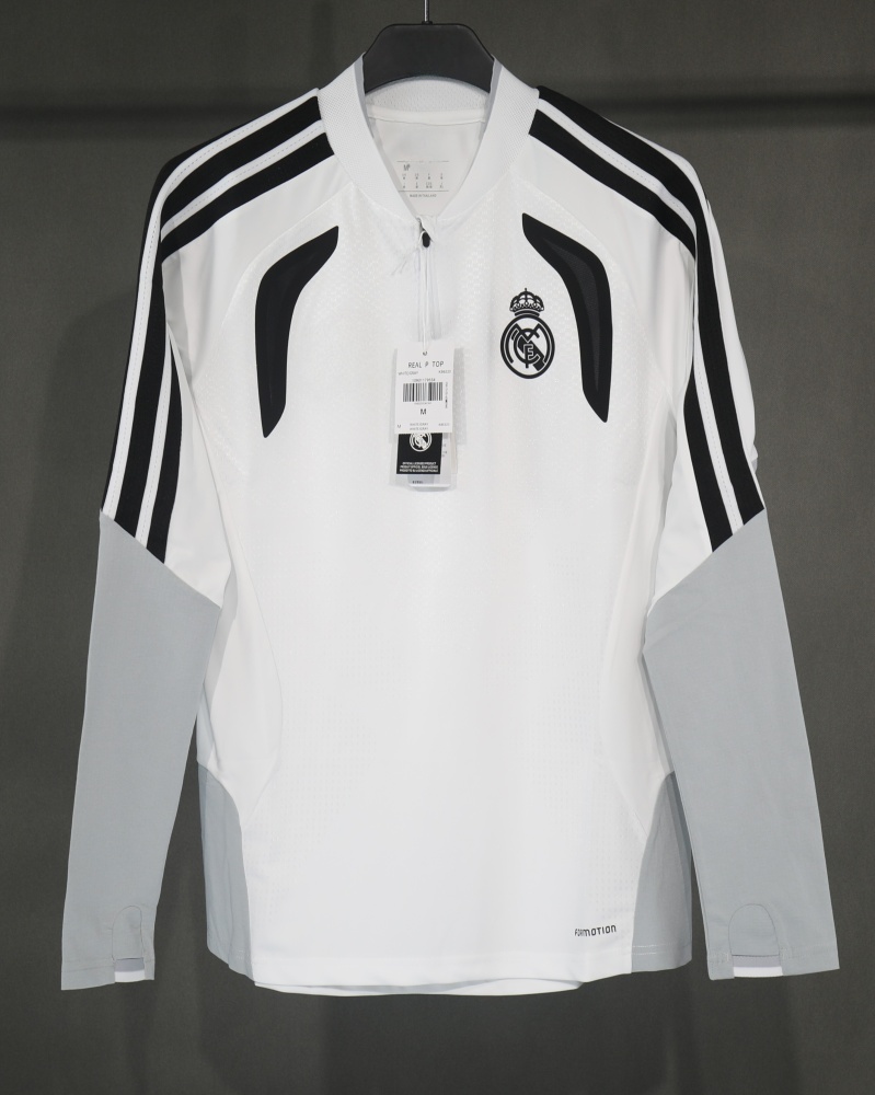 2627 Real Madrid Player version Half zip training suit set