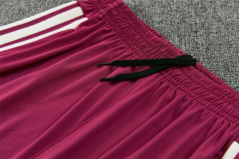 2627 Real Madrid (Rose pink) Half zip training suit set
