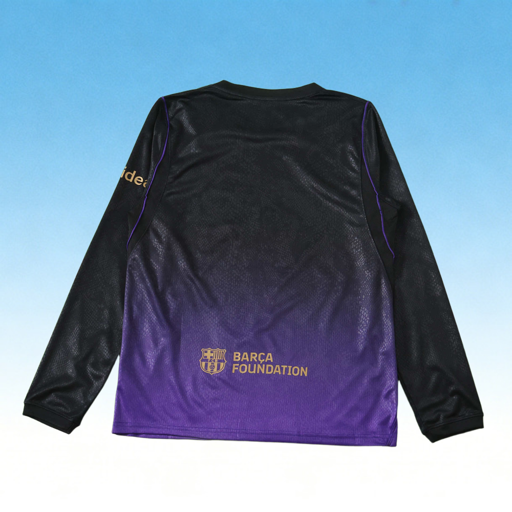 2627 Barcelona Away Long sleeve Fan version