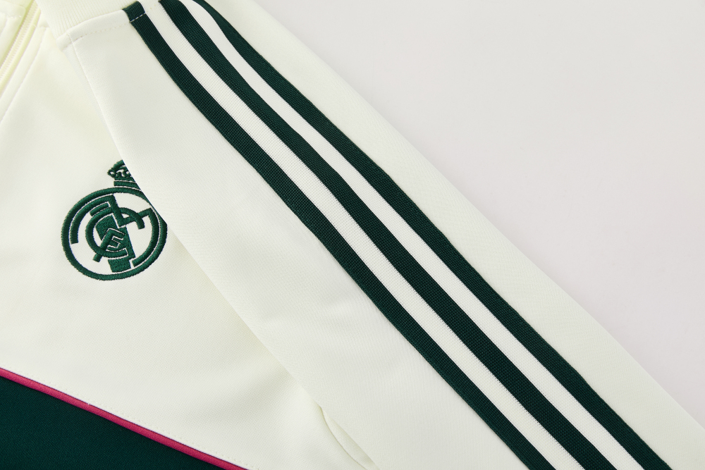 2627 Real Madrid (off white) Training jacket set