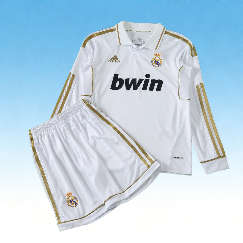 1112 Real Madrid home Long sleeve retro Kids kit