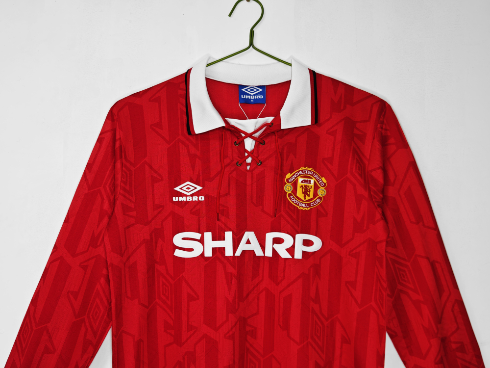 9294 Manchester United Home Long sleeve retro Fan version