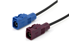7.03A4 Series Non-Waterproof Fakra  (Female) Harness/Connector