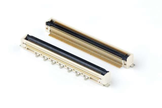 8.35A1 Series P0.5mm, Bottom Contact,Mid-mount,Rear Flip,H=4.35mm