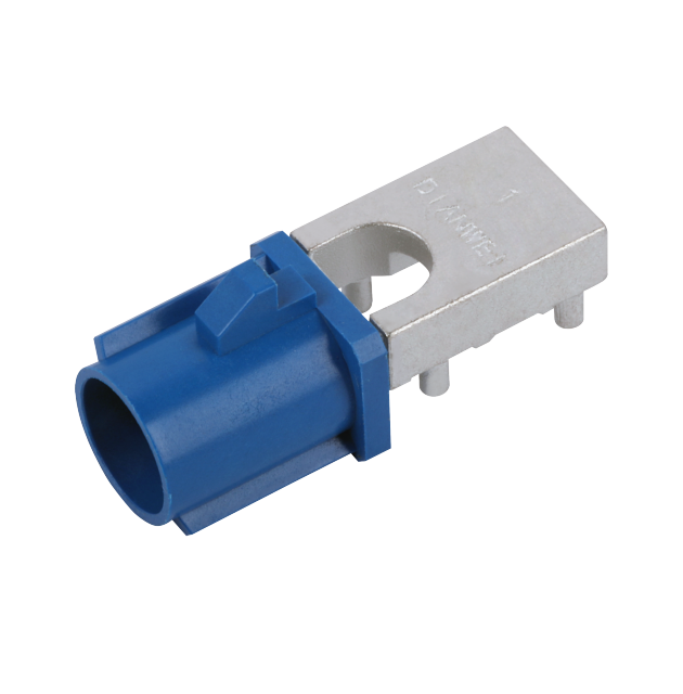 7.03AG Series 90° Horizontal Fakra (Male) Connector