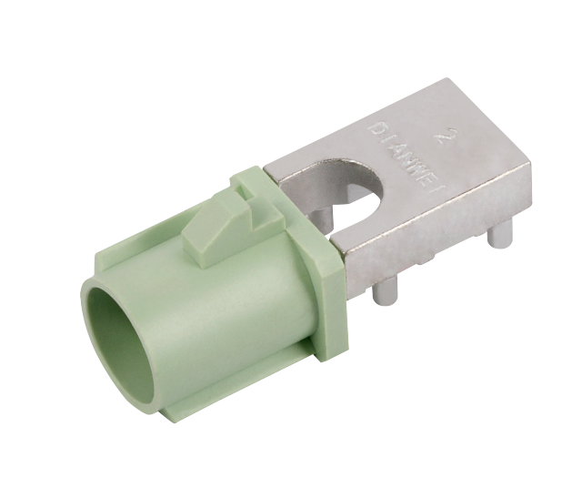 7.03AD Series 90°Mid-Mount Fakra (Male) Connector